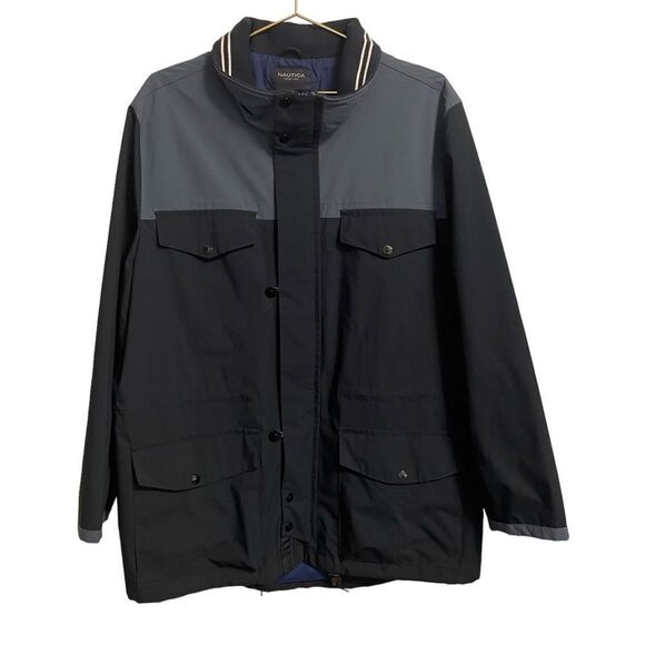 Nautica Classic Sailing Jacket Full Zip Navy Size XL - Picture 1 of 7